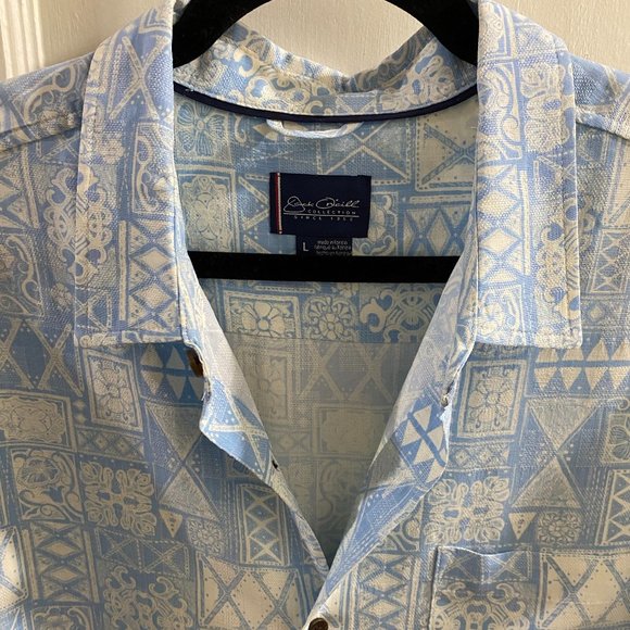 *NOT FOR SALE/SOLD* Jack O'Neill Button Down Short Sleeve Shirt (Sz L) - Picture 2 of 4